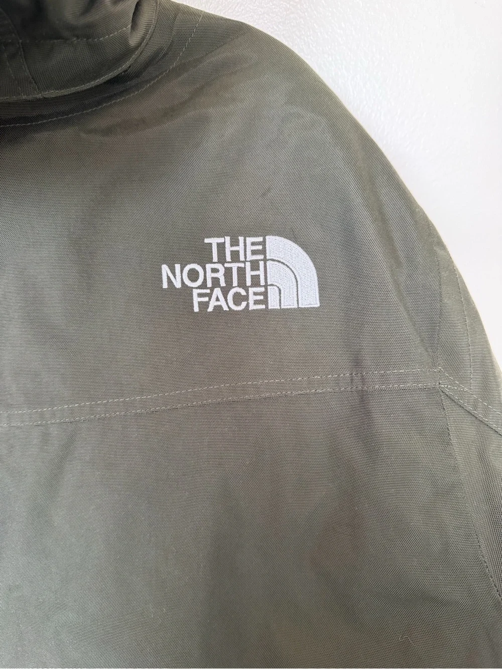 THE NORTH FACE Olive Green Mens McMurdo Down Parka Mens XXL Puffer Jacket Fur
